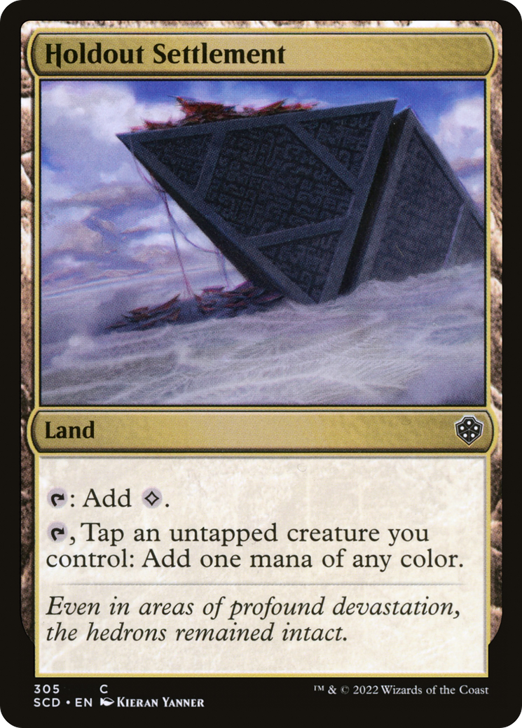 Holdout Settlement [Starter Commander Decks] | Good Games Morley