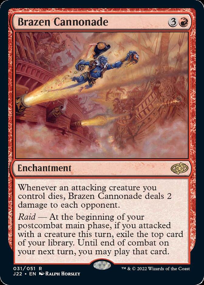Brazen Cannonade [Jumpstart 2022] | Good Games Morley
