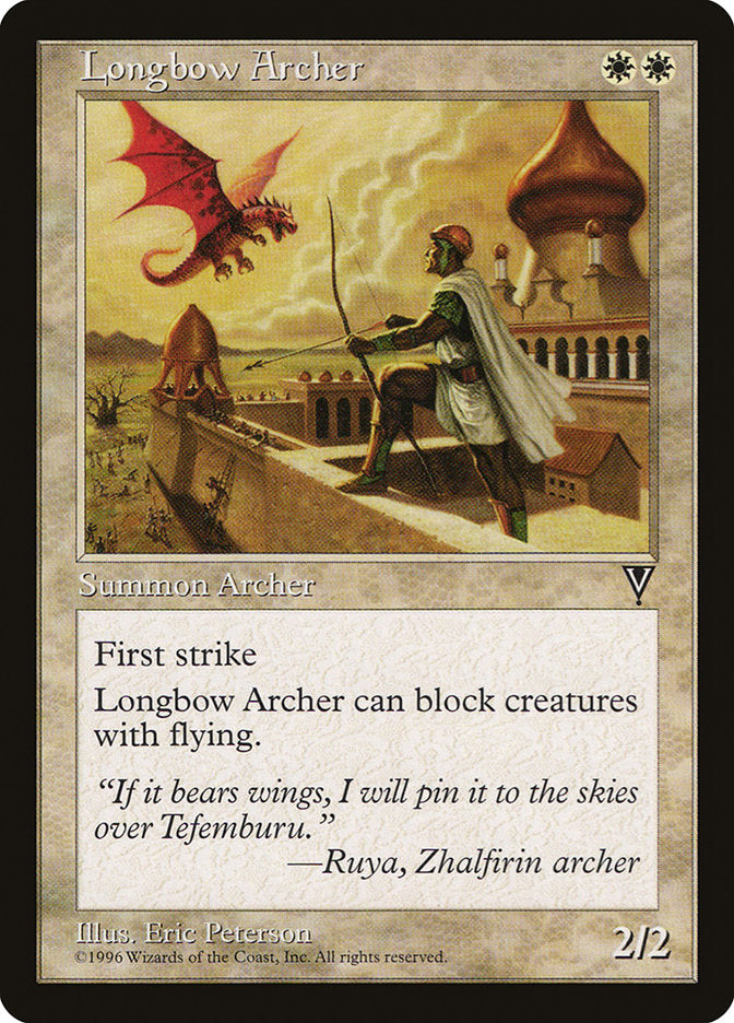 Longbow Archer [Visions] | Good Games Morley