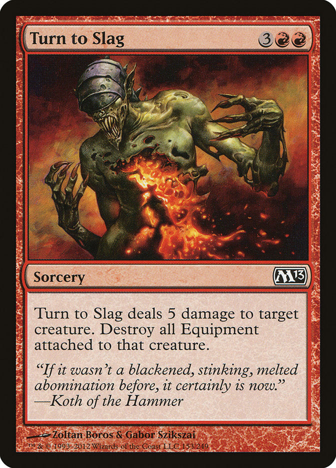 Turn to Slag [Magic 2013] | Good Games Morley