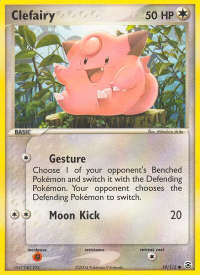 Clefairy (59/112) [EX: FireRed & LeafGreen] | Good Games Morley