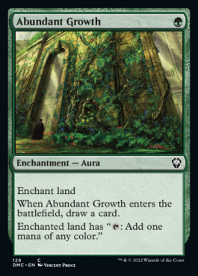 Abundant Growth [Dominaria United Commander] | Good Games Morley