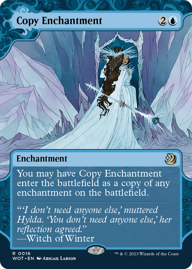 Copy Enchantment [Wilds of Eldraine: Enchanting Tales] | Good Games Morley