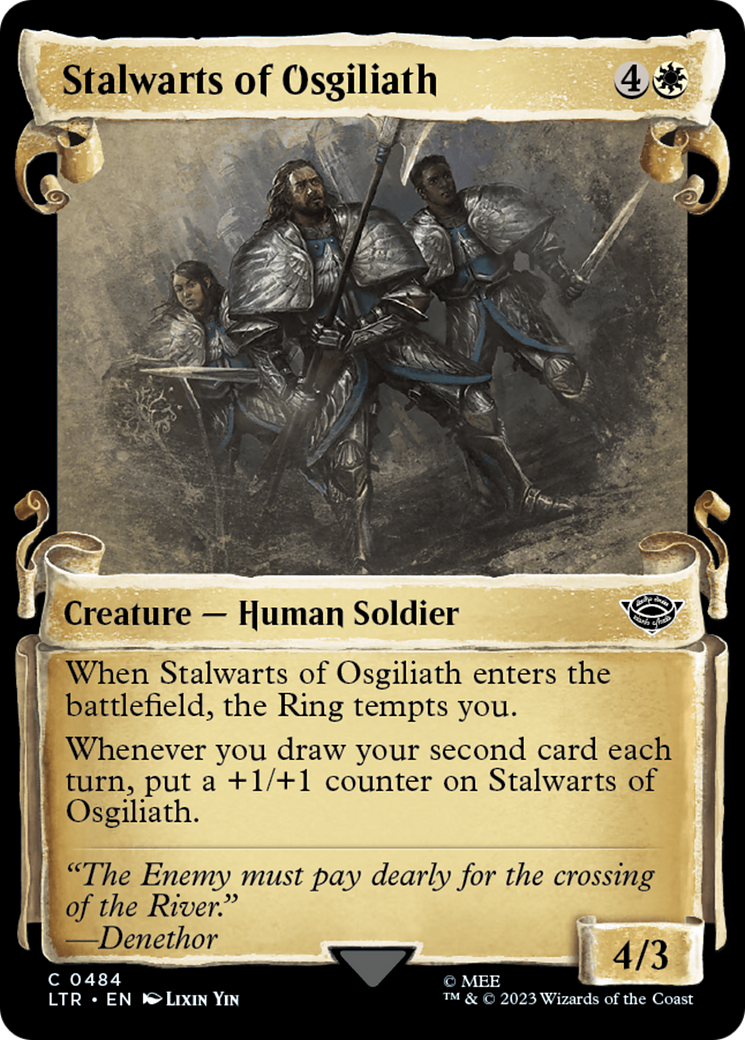 Stalwarts of Osgiliath [The Lord of the Rings: Tales of Middle-Earth Showcase Scrolls] | Good Games Morley