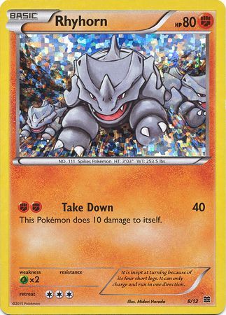 Rhyhorn (8/12) [McDonald's Promos: 2015 Collection] | Good Games Morley