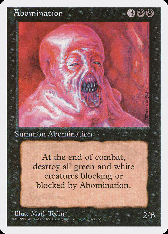 Abomination [Fourth Edition] | Good Games Morley