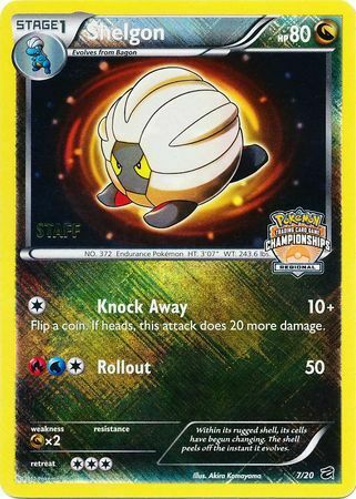 Shelgon (7/20) (Regional Championship Promo Staff) [Black & White: Dragon Vault] | Good Games Morley