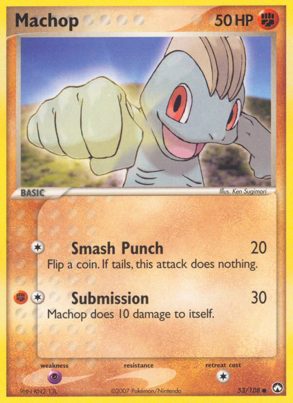 Machop (53/108) [EX: Power Keepers] | Good Games Morley