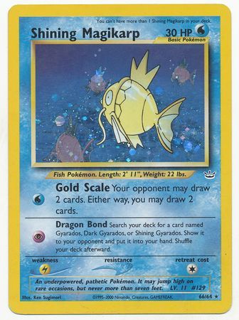 Shining Magikarp (66/64) [Neo Revelation Unlimited] | Good Games Morley