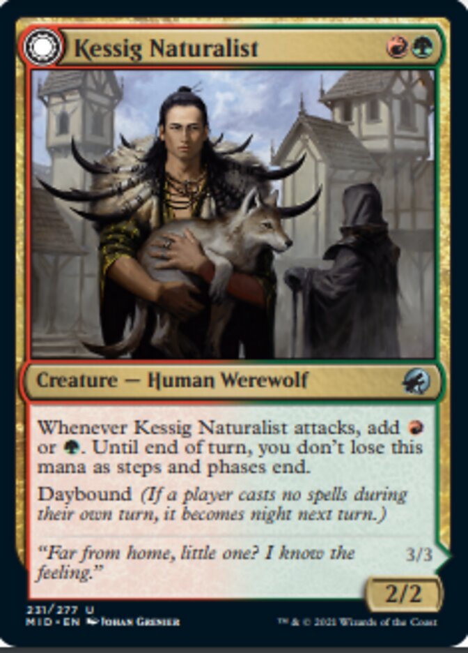 Kessig Naturalist // Lord of the Ulvenwald [Innistrad: Midnight Hunt] | Good Games Morley