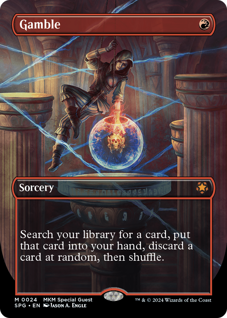 Gamble (Borderless) [Murders at Karlov Manor Special Guests] | Good Games Morley