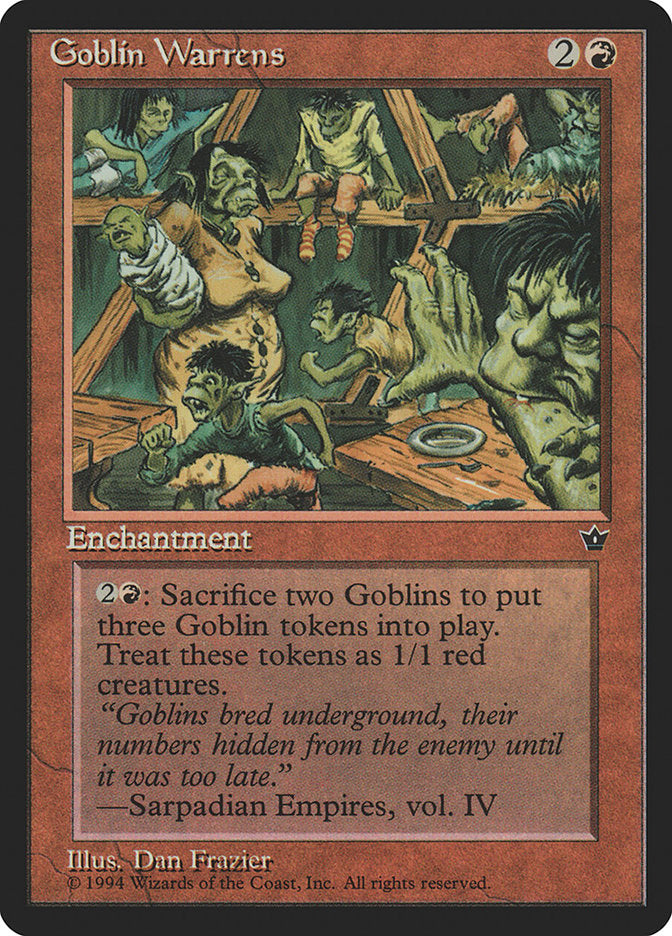 Goblin Warrens [Fallen Empires] | Good Games Morley