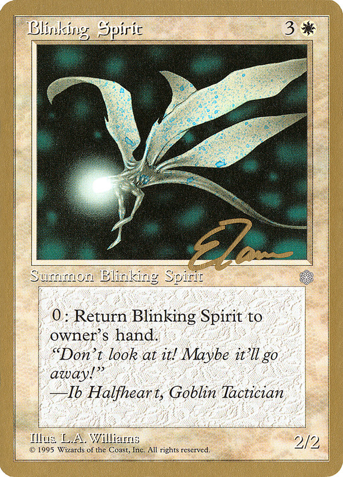 Blinking Spirit (Eric Tam) [Pro Tour Collector Set] | Good Games Morley