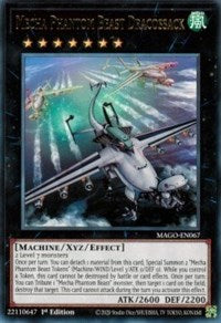 Mecha Phantom Beast Dracossack [MAGO-EN067] Rare | Good Games Morley