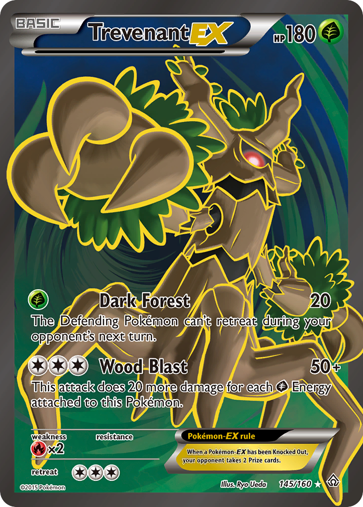 Trevenant EX (145/160) [XY: Primal Clash] | Good Games Morley