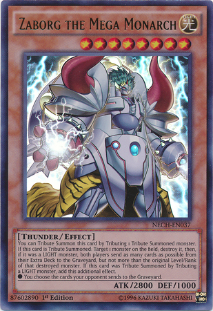 Zaborg the Mega Monarch [NECH-EN037] Ultra Rare | Good Games Morley