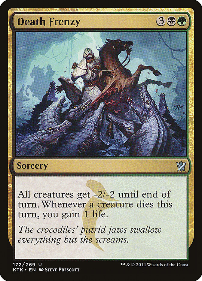 Death Frenzy [Khans of Tarkir] | Good Games Morley