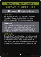 Urza's Blueprints (Magic Minigame) [The Brothers' War Minigame] | Good Games Morley