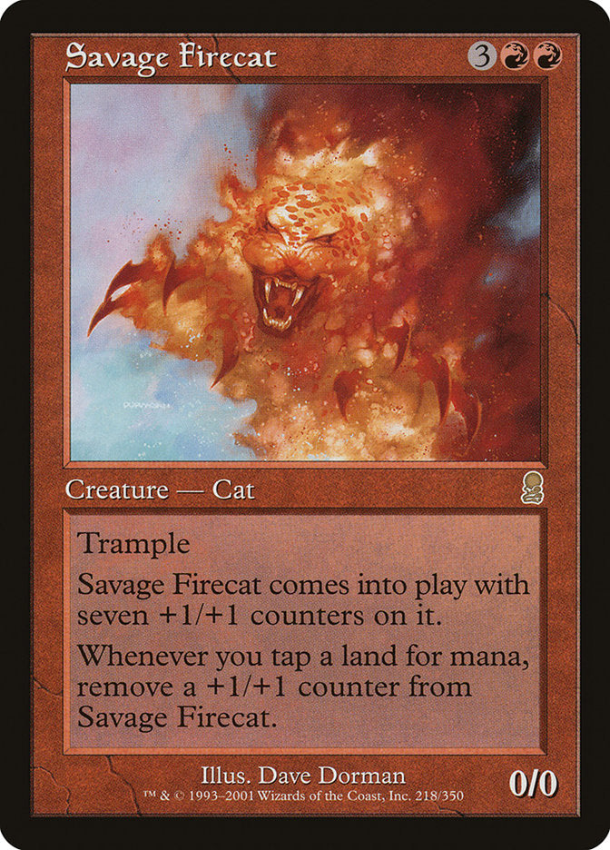 Savage Firecat [Odyssey] | Good Games Morley