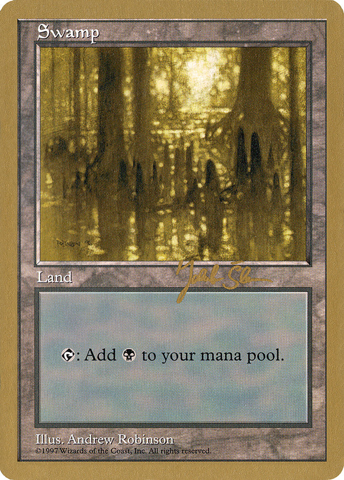 Swamp (js438) (Jakub Slemr) [World Championship Decks 1997] | Good Games Morley