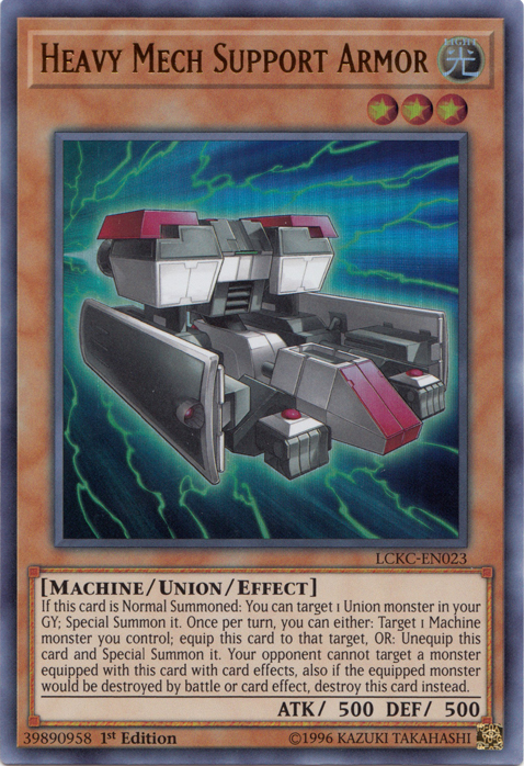 Heavy Mech Support Armor [LCKC-EN023] Ultra Rare | Good Games Morley