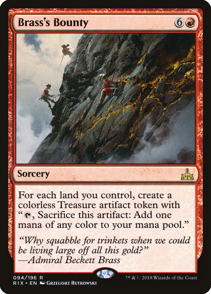 Brass's Bounty [Rivals of Ixalan] | Good Games Morley