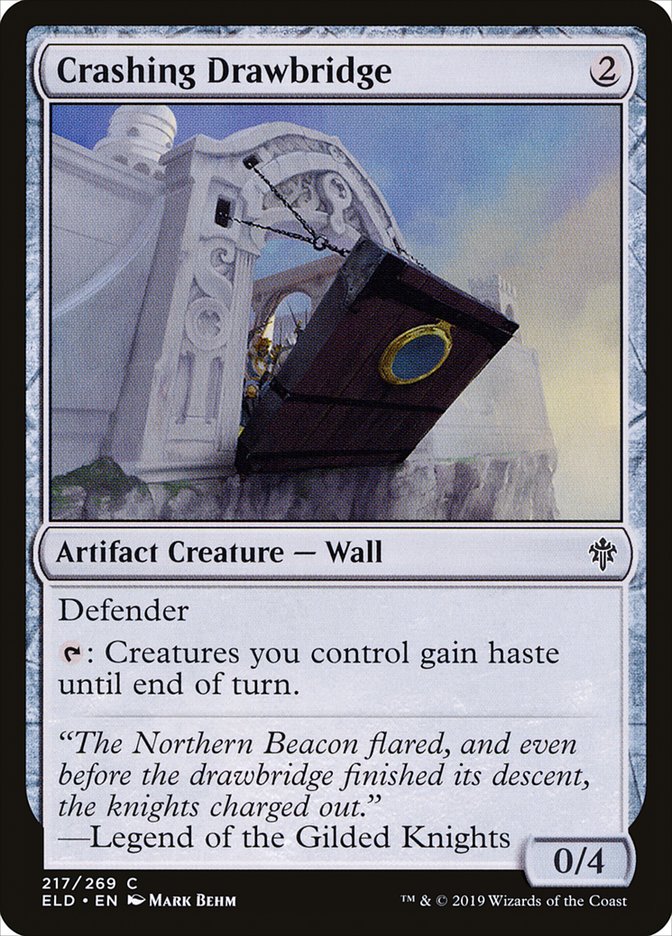 Crashing Drawbridge [Throne of Eldraine] | Good Games Morley
