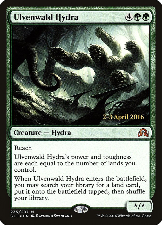 Ulvenwald Hydra [Shadows over Innistrad Prerelease Promos] | Good Games Morley