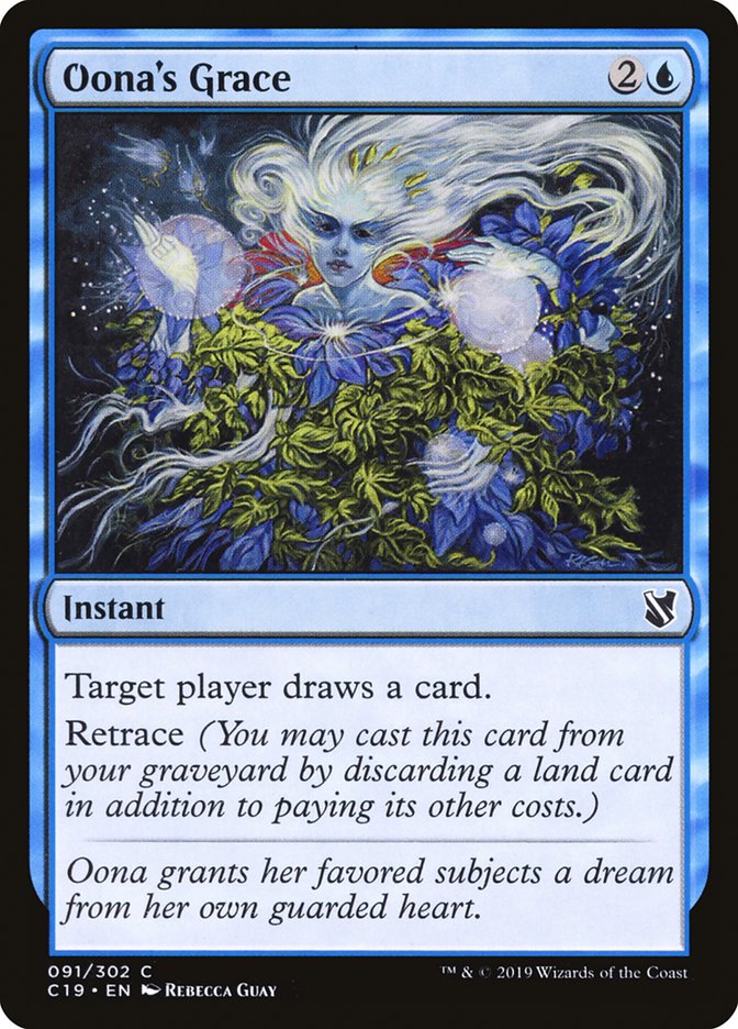 Oona's Grace [Commander 2019] | Good Games Morley