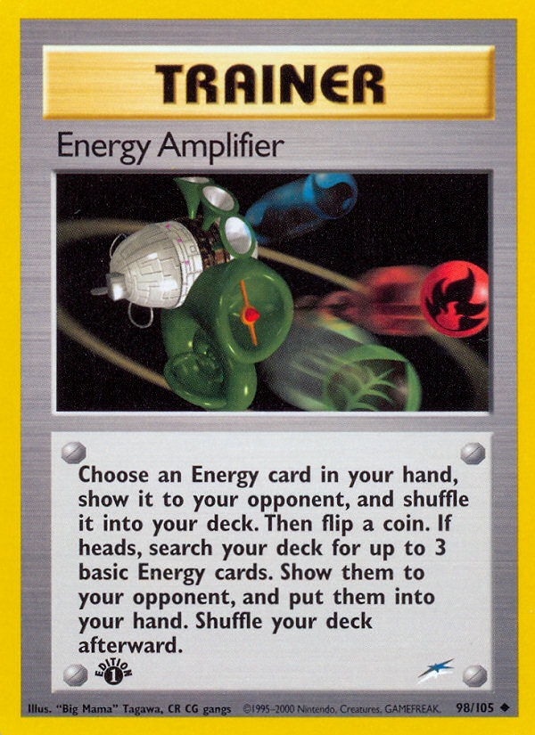 Energy Amplifier (98/105) [Neo Destiny 1st Edition] | Good Games Morley