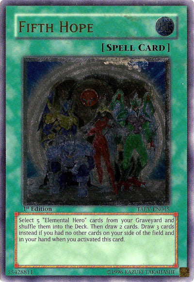 Fifth Hope [TAEV-EN045] Ultimate Rare | Good Games Morley
