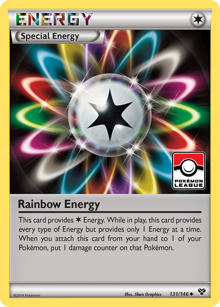 Rainbow Energy (131/146) [XY: Base Set] | Good Games Morley
