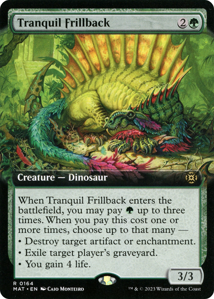 Tranquil Frillback (Extended Art) [March of the Machine: The Aftermath] | Good Games Morley