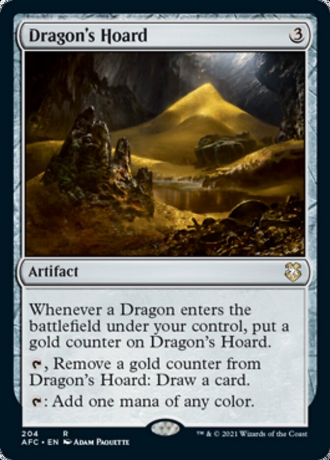 Dragon's Hoard [Dungeons & Dragons: Adventures in the Forgotten Realms Commander] | Good Games Morley
