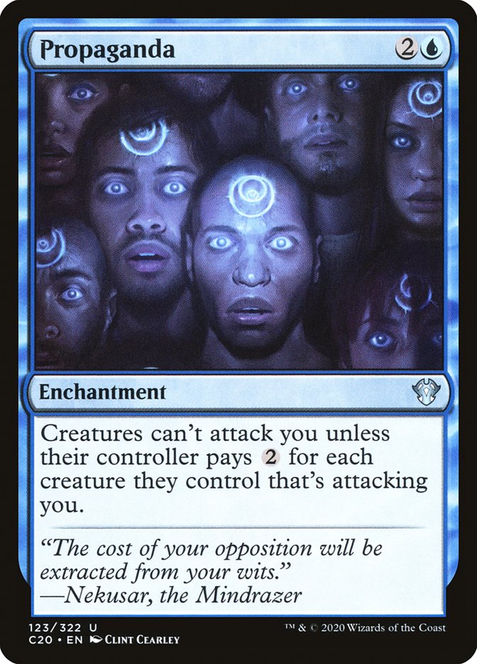 Propaganda [Commander 2020] | Good Games Morley