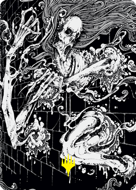 Dorothea, Vengeful Victim 2 Art Card (Gold-Stamped Signature) [Innistrad: Crimson Vow Art Series] | Good Games Morley