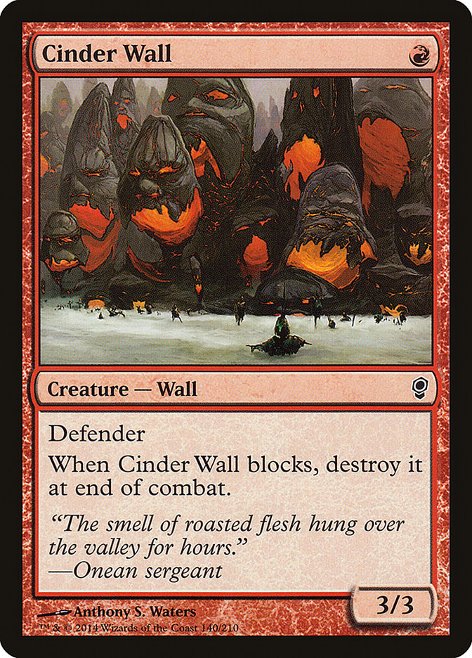 Cinder Wall [Conspiracy] | Good Games Morley