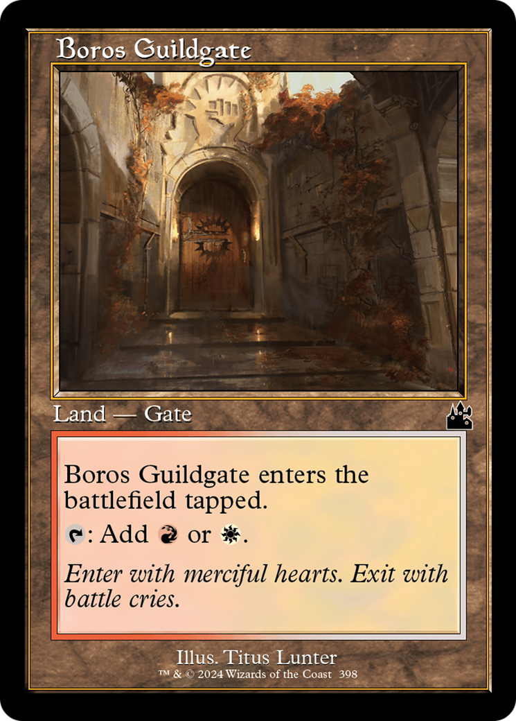 Boros Guildgate (Retro Frame) [Ravnica Remastered] | Good Games Morley