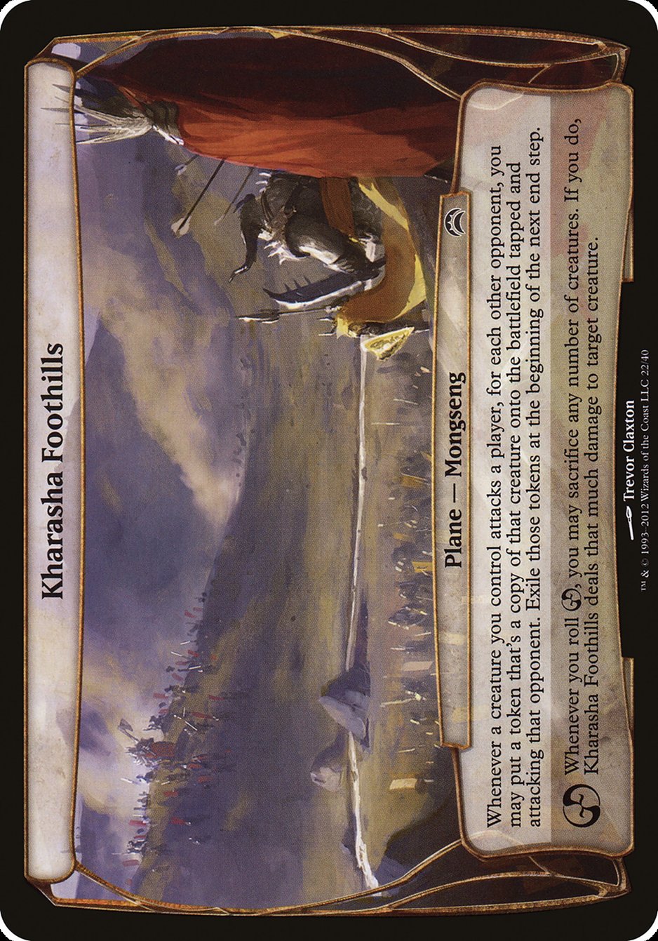 Kharasha Foothills (Planes) [Planechase 2012 Planes] | Good Games Morley