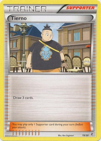 Tierno (19/30) [XY: Trainer Kit 1 - Bisharp] | Good Games Morley