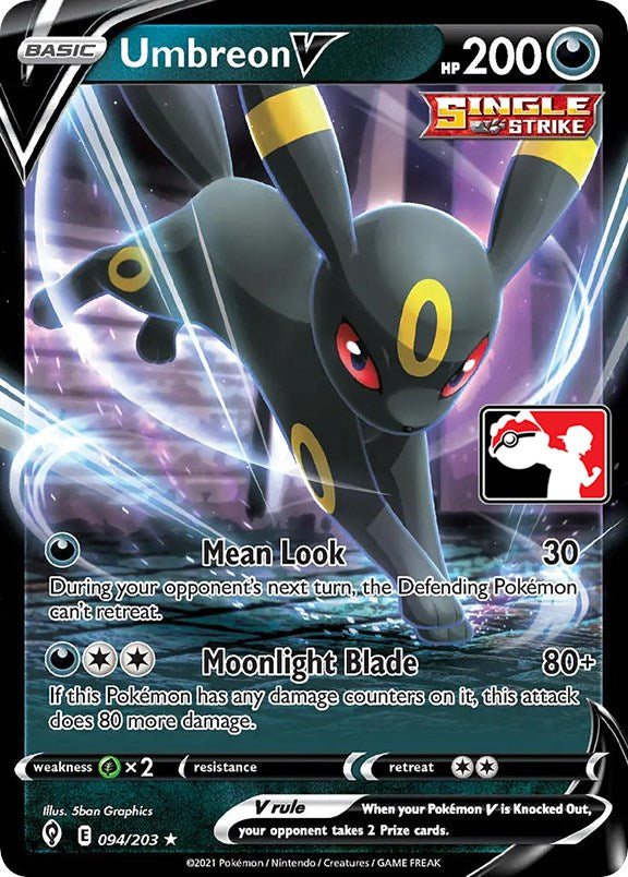 Umbreon V (094/203) [Prize Pack Series One] | Good Games Morley