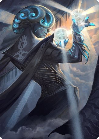 Queza, Augur of Agonies Art Card [Streets of New Capenna Art Series] | Good Games Morley