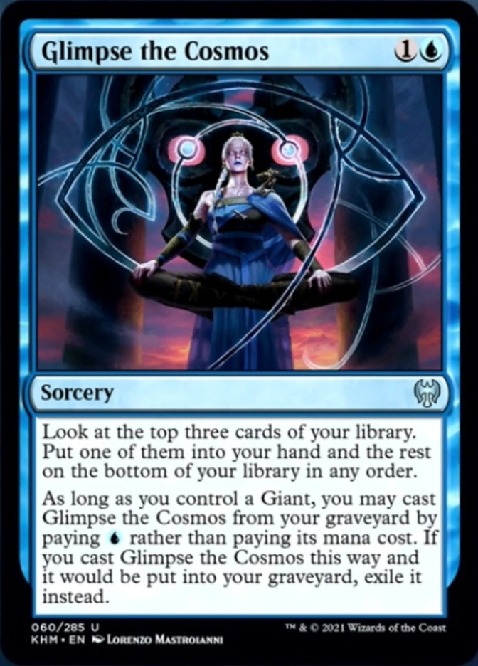 Glimpse the Cosmos [Kaldheim] | Good Games Morley