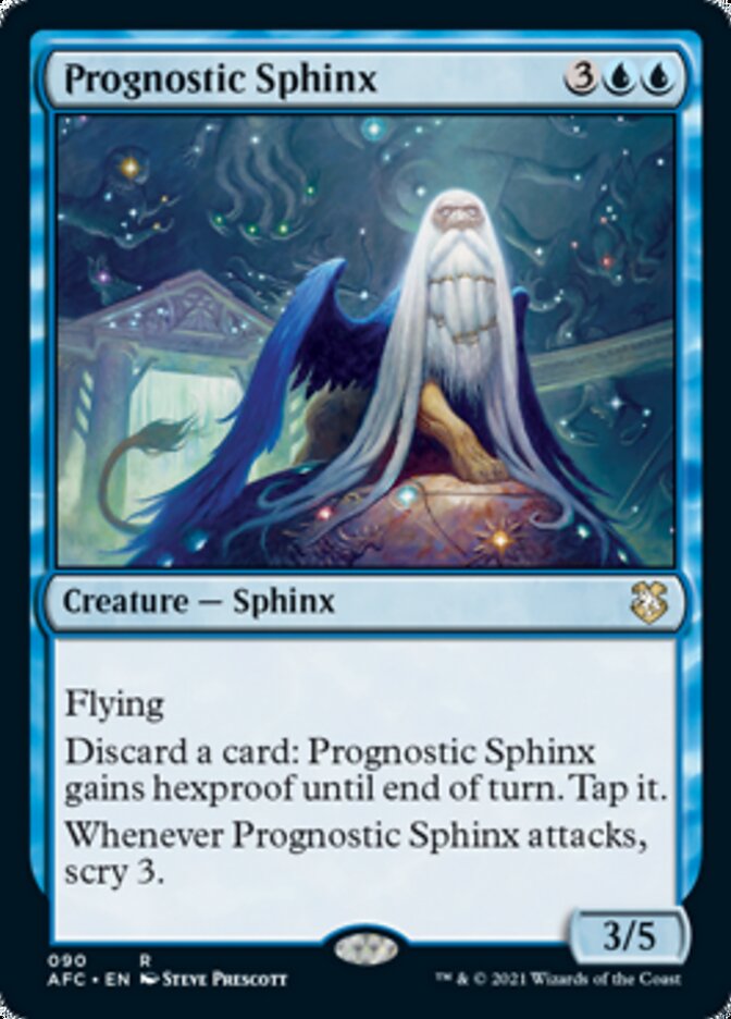 Prognostic Sphinx [Dungeons & Dragons: Adventures in the Forgotten Realms Commander] | Good Games Morley