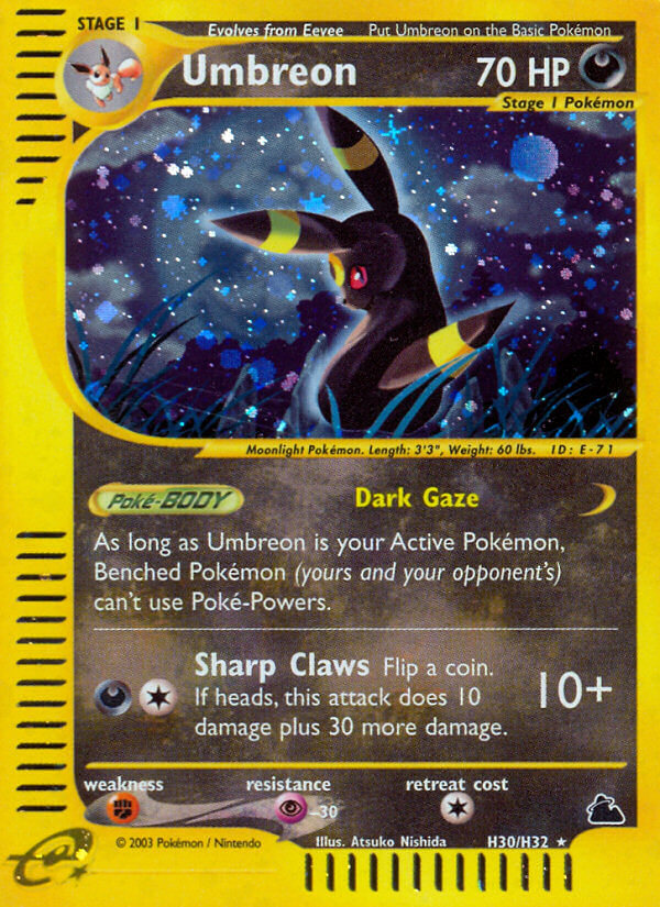 Umbreon (H30/H32) [Skyridge] | Good Games Morley