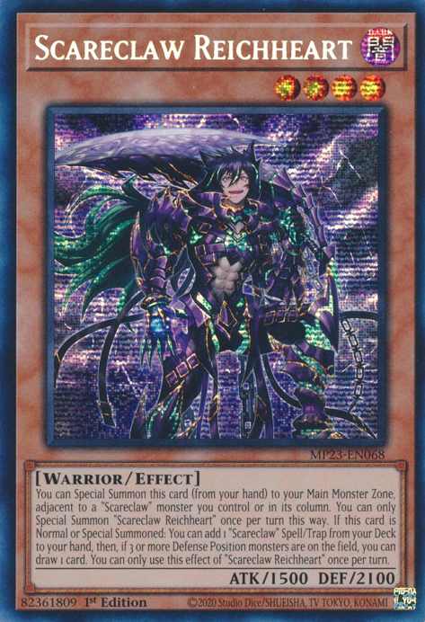 Scareclaw Reichheart [MP23-EN068] Prismatic Secret Rare | Good Games Morley