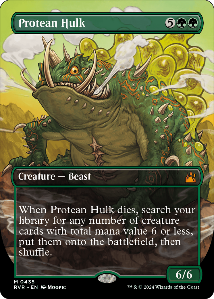 Protean Hulk (Anime Borderless) [Ravnica Remastered] | Good Games Morley