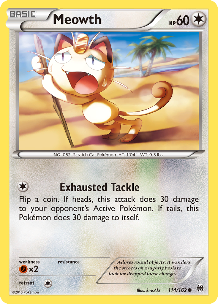 Meowth (114/162) [XY: BREAKthrough] | Good Games Morley