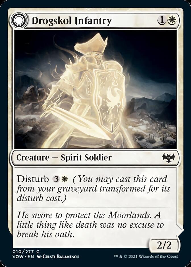 Drogskol Infantry // Drogskol Armaments [Innistrad: Crimson Vow] | Good Games Morley