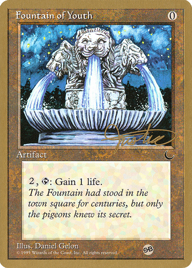 Fountain of Youth (Mark Justice) (SB) [Pro Tour Collector Set] | Good Games Morley